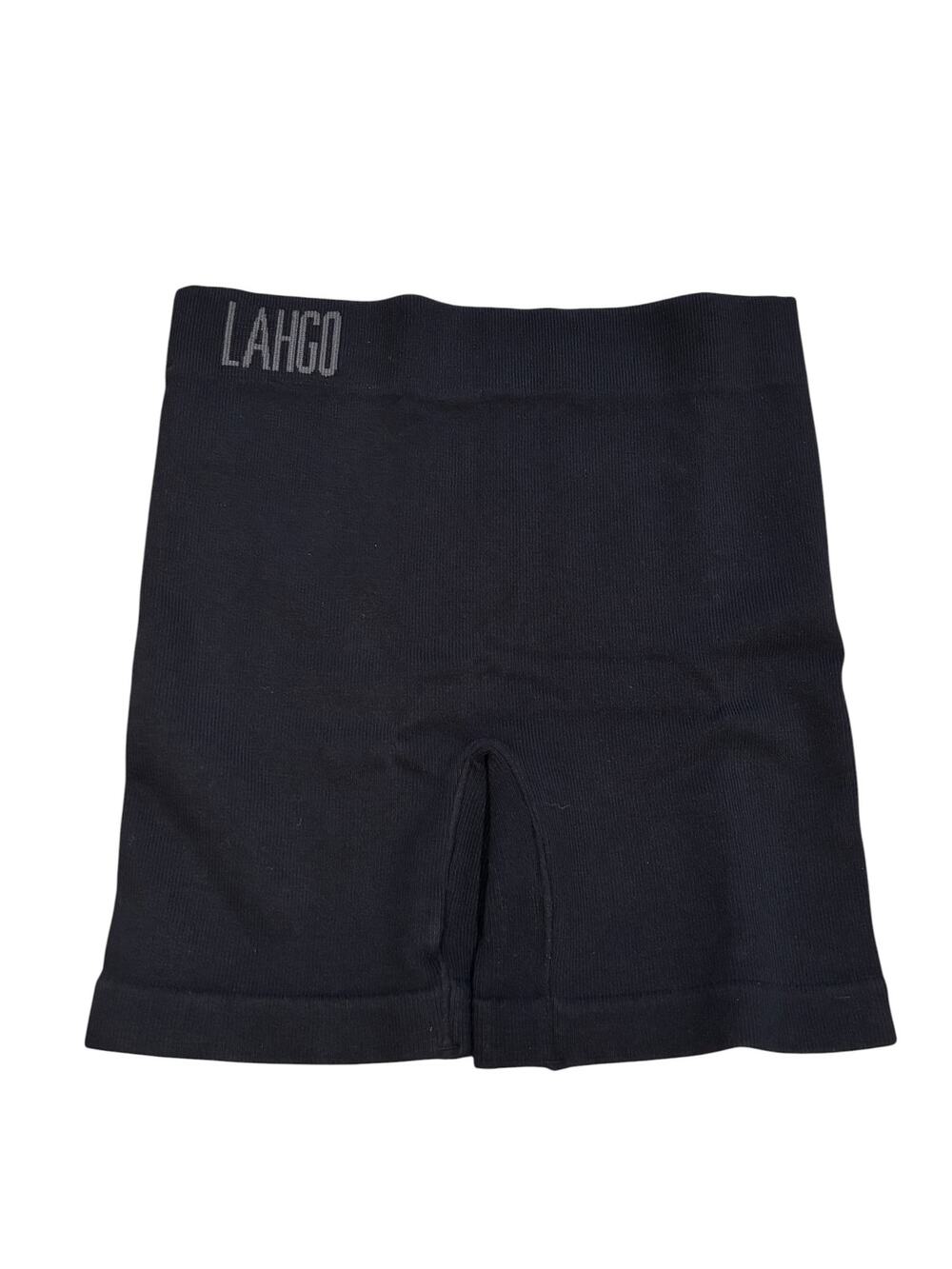 Lahgo Soft Supportive Seamless Modal Boxer Brief Black S NWT